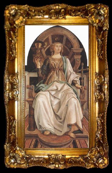 framed  Sandro Botticelli Piero del Pollaiolo Faith (mk36), ta009-2